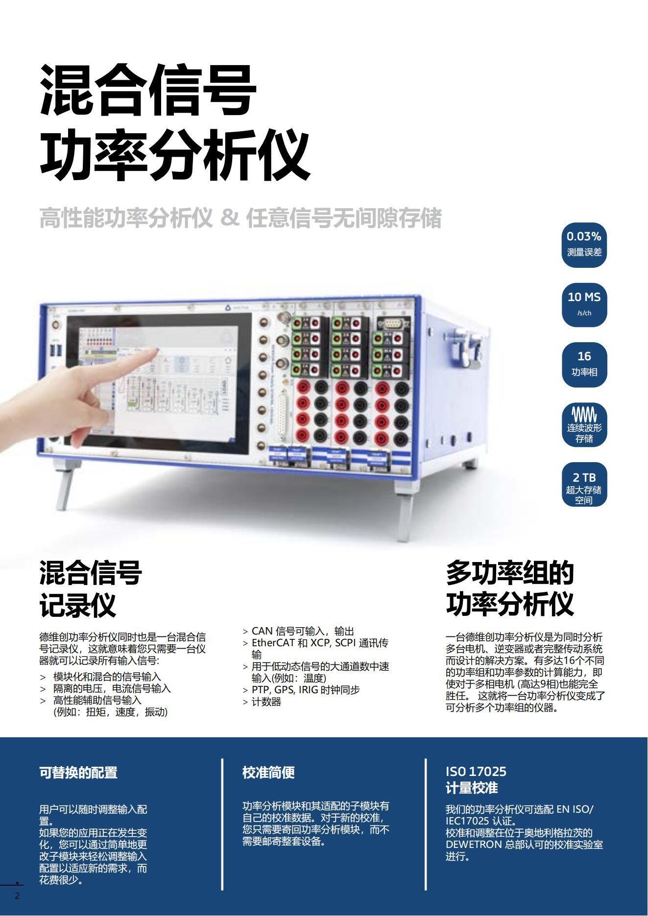 DEWETRON功率分析儀 Power-AnalyzerCN_01